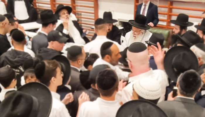 הרב בבת ים שבת הגדול